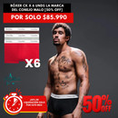 BÓXER CK X 6 UNDS LA MARCA DEL CONEJO MALO [50% OFF]