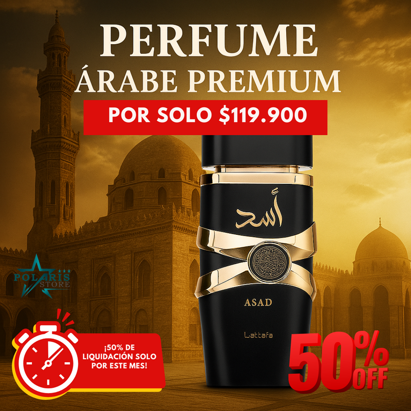 ASADD Perfume Árabe Premium Importado DCTO 50%