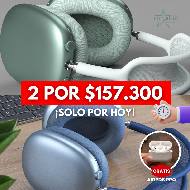 AUDÍFONOS ULTRA MAX P9 1.1  [50% OFF ]