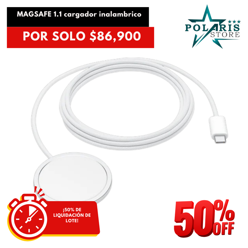 MAGSAFE 1.1 cargador inalambrico[50% OFF SOLO POR HOY]