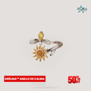Orélina™ Anillo de Calma con Cristales de Swarovski ajustable 2x1