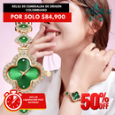 RELOJ DE ESMERALDA DE ORIGEN COLOMBIANO [REGALO ARETES DE ESMERALDA 50% OFF]