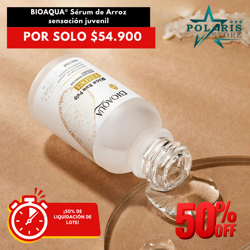 BIOAQUA®  Sérum de Arroz sensación juvenil