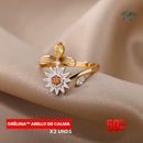Orélina™ Anillo de Calma con Cristales de Swarovski ajustable 2x1