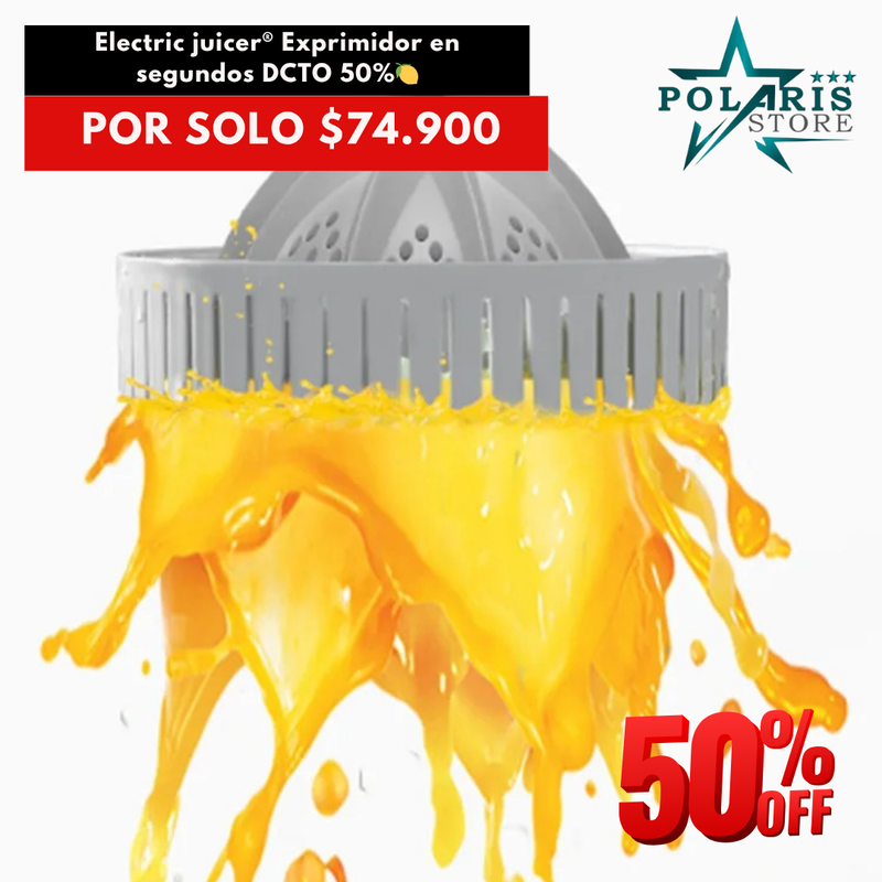 Electric juicer® Exprimidor en segundos DCTO 50%🍋