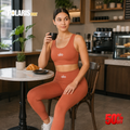 CONJUNTO DEPORTIVO ALO CON TELA SPANDEX TALLA AJUSTABLE S - L ¡50% OFF POR ALOVERSARY!
