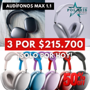 DIADEMAS ULTRA MAX CON ALMOHADILLAS MAGNÉTICAS (1.1  ALTA CALIDAD 50% OFF)