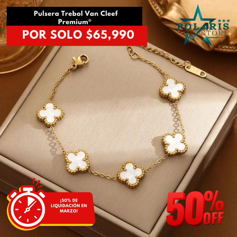 Pulsera Trébol Cleef Premium®