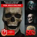 Mascara super realista para Halloween con 50% OFF