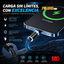POWER MAG - CABLE / CARGADOR MAGNÉTICO 3 EN 1 [50% OFF]
