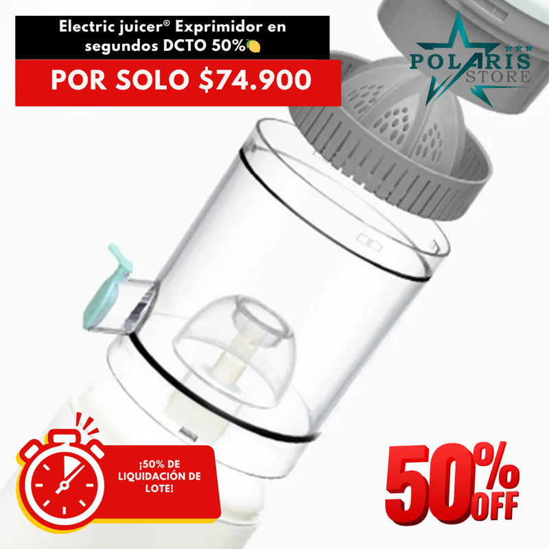 Electric juicer® Exprimidor en segundos DCTO 50%🍋