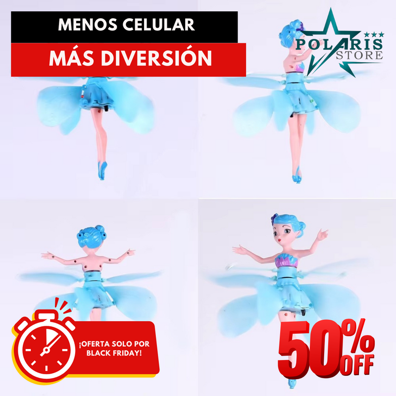 Campanita Hada Voladora para regalar en navidad🎄 [50% OFF SOLO EN BLACK WEEKEND]