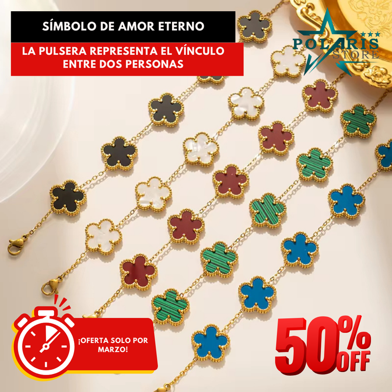 Pulsera Trébol Cleef Premium®