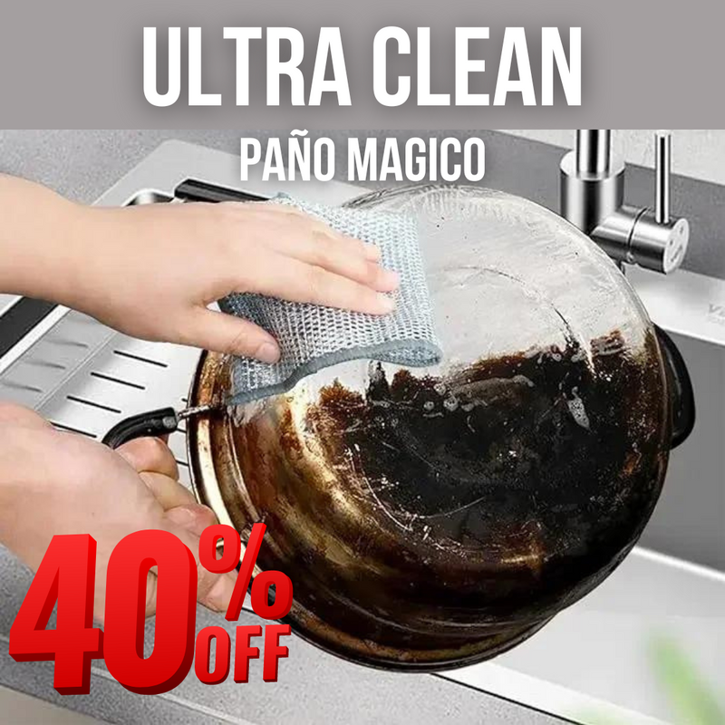 ULTRA CLEAN - PACK DE 5 PAÑOS DE LIMPIEZA INSTANTANEA