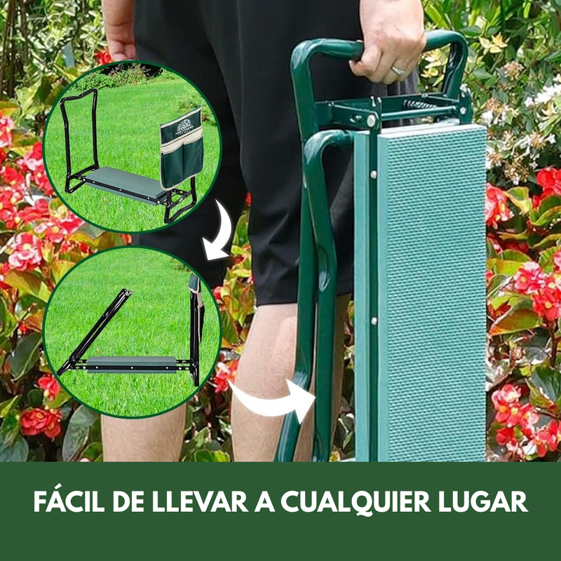 ACIENTO PARA RODILLAS® + BOLSA DE HERRAMIENTAS [50% OFF SOLO POR HOY]