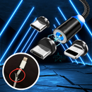 POWER MAG - CABLE / CARGADOR MAGNÉTICO 3 EN 1 [50% OFF]