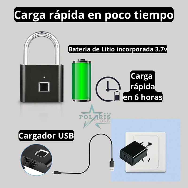 LOK TOUCH - Candado inteligente (NO MÁS LLAVES)