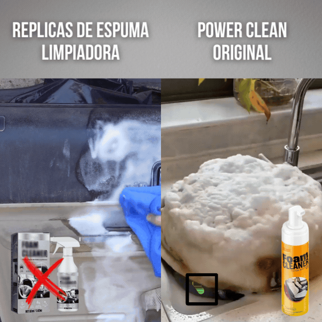 ESPUMA LIMPIADORA - Power Clean ORIGINAL - 50%OFF