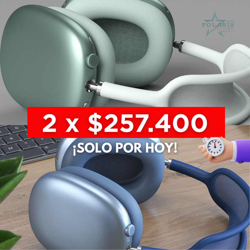 Audífonos Ultra Max  – Sonido Envolvente [ESTILO PREMIUM]