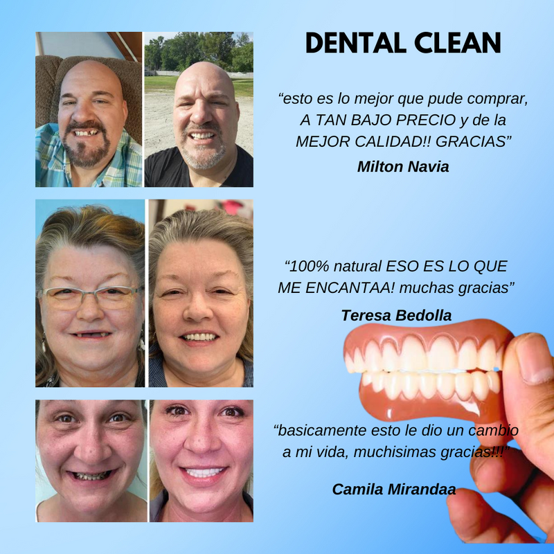 Dental Clean™ - [PRÓTESIS DENTAL] 50% OFF