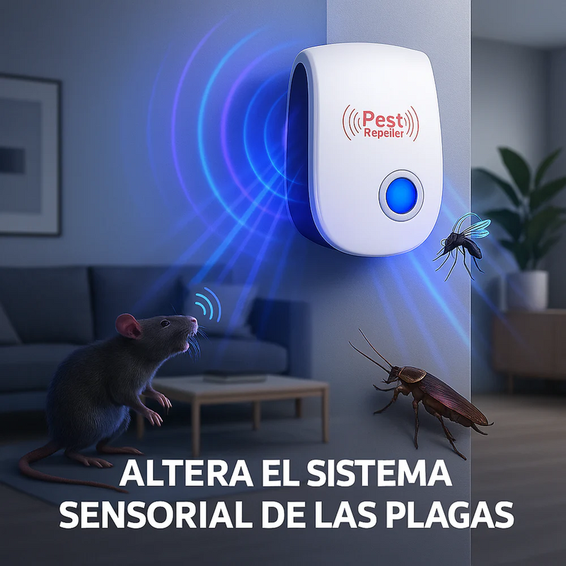 REPELENTE ULTRASÓNICO MULTIFUNCIONAL® [50%OFF]